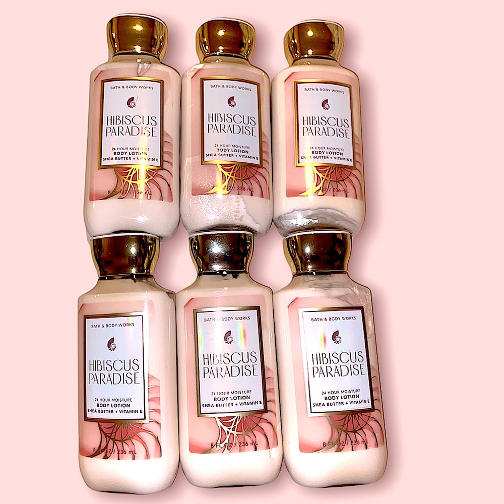 ‼️4 pcs of Hibiscus Paradise Super Smooth Body Lotion